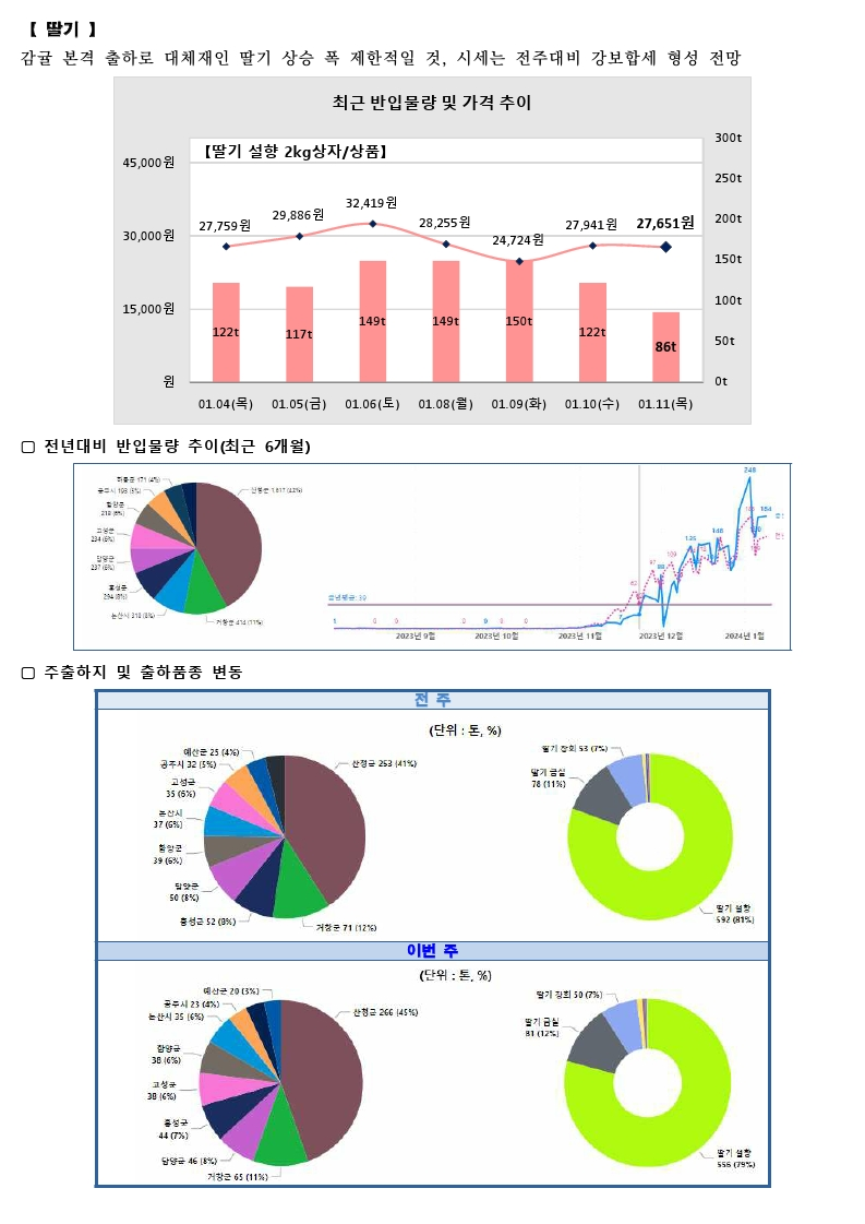 가락시장 싱싱정보(1.12. 배추, 쪽파, 상추, 딸기).pdf_page_4.png